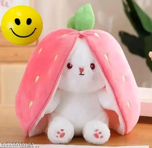 Pink Bunny Plush Toy - Cute & Versatile Stuffed doll with bunny