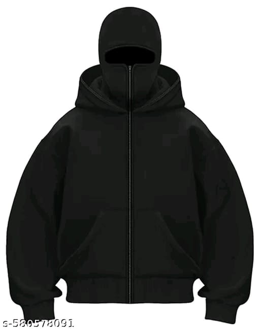 Balaclava Ninja Zipper Hoodie
